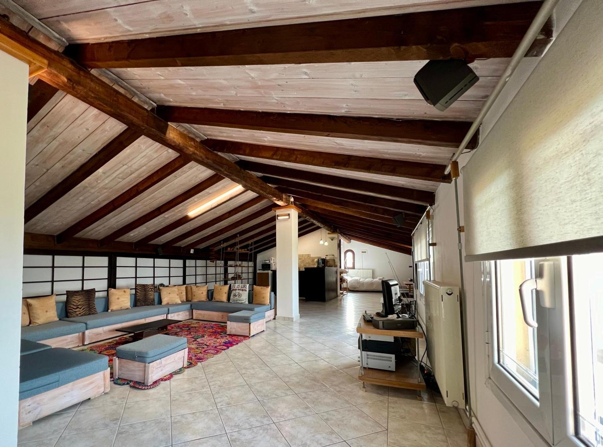 Σοφιτα Ξυλο Μεταλο Γυαλι Apartment Alykes Potamou Bagian luar foto